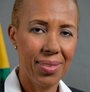 Jamaica’s Minister without portfolio within the Ministry of Finance Fayval Williams