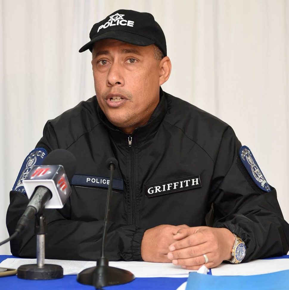 Po­lice Com­mis­sion­er Gary Grif­fith 