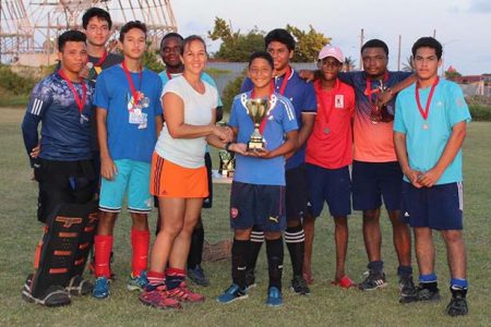 GCC Pitbulls were runaway winners after the conclusion of the boy’s under - 19 league 

