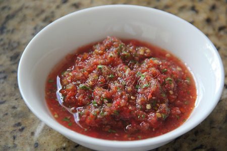 Fresh Tomato Sauce
(Photo by Cynthia Nelson)
