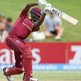 Opener Keagan Simmons … top-scored for Windies B with 57. (file photo)
