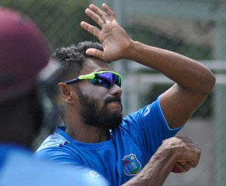 Leg-spinner Devendra Bishoo … expected to play a key role for West Indies in spin-friendly conditions.
