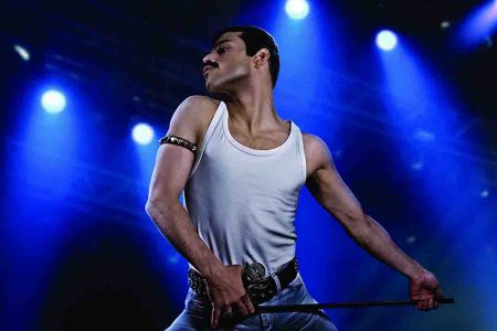 Rami Malek as Freddie Mercury in “Bohemian Rhapsody” 