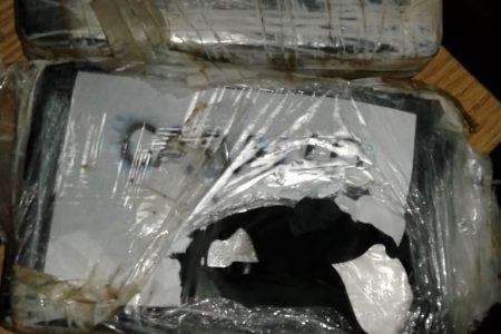 The cocaine that was found at the citrus farmer’s premises 