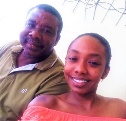 Killed: Robert Cupid with his daughter Nicole. Source: Facebook