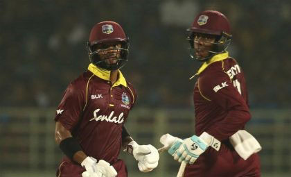 Shai Hope (left) and Shimron Hetmyer were the two biggest jumpers in the latest ICC Batting Rankings
