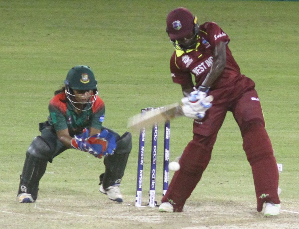 Stafanie Taylor putting together her vital innings
