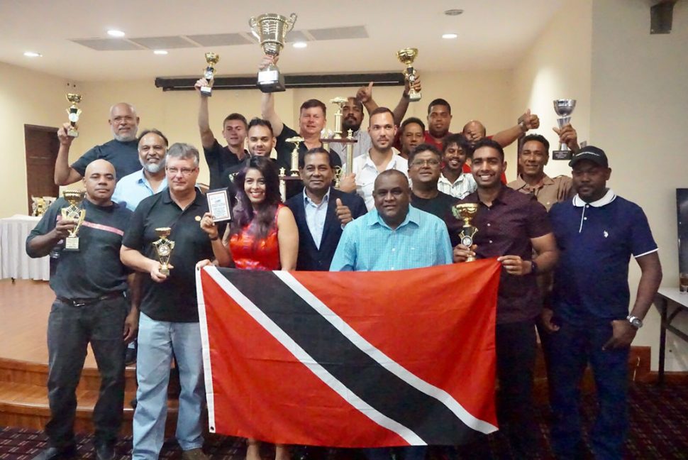 The victorious Trinidadian team