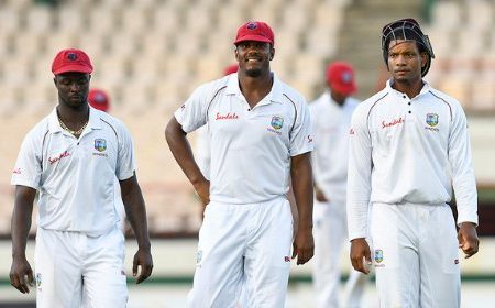 West Indies … have slipped further in the ICC Test rankings.
