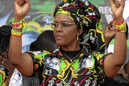 South Africa issues arrest warrant for Zimbabwe's Grace Mugabe