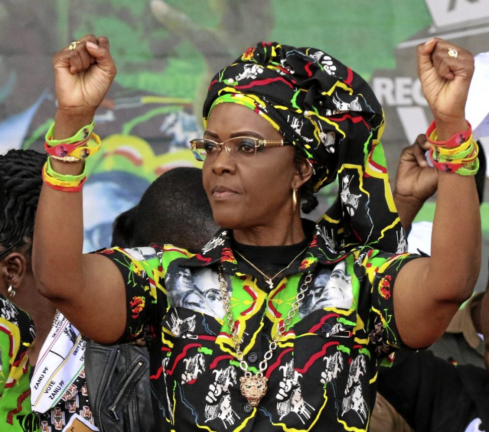 South Africa issues arrest warrant for Zimbabwe’s Grace Mugabe