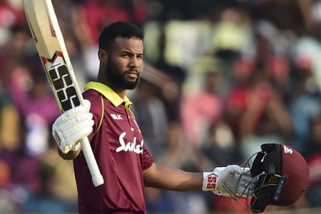 West Indies star batsman Shai Hope