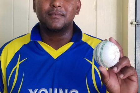 Devindra Ramoutar spins Young Warriors Cricket Club into their third consecutive final.
