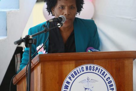 Dr Alexandra Harvey,  Director of Medical Education and Nursing (DPI photo)
