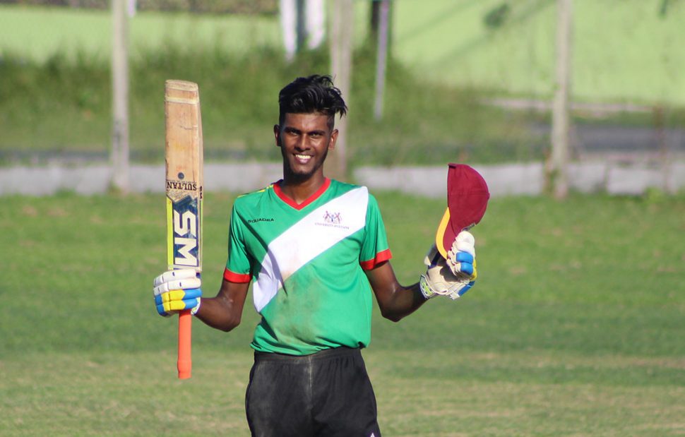 UG’s Ershad Ali – one of the centurions in the NBS tournament – will be looking to continue his good form for the students.