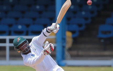 All-rounder Keemo Paul blasted a whirlwind half-century. 