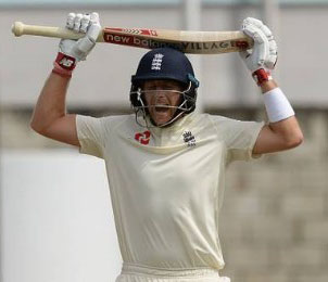 England captain Joe Root reacts after being dismissed cheaply in the second innings.