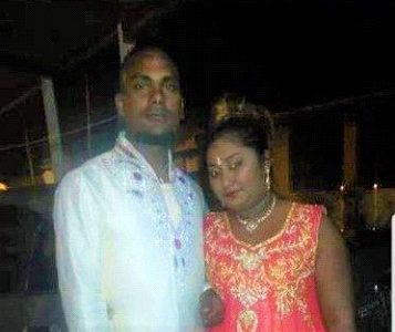 Killed: Samuel Sookdeo, 31, of Couva, who was gunned down at his wife’s house in Union Village, Couva on Tuesday night.