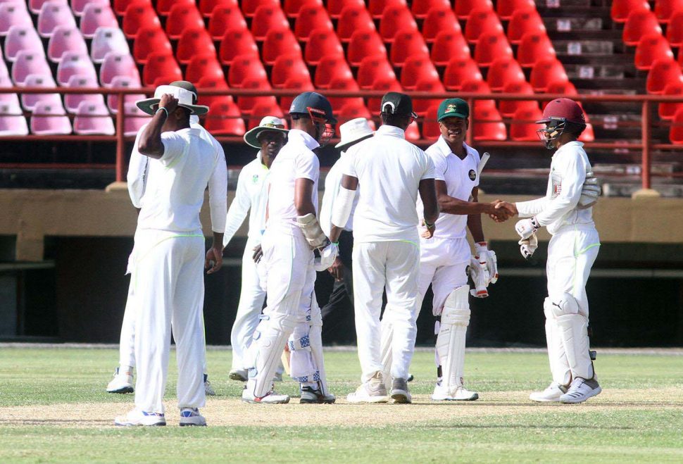 Four-time reigning champions Guyana Jaguars lead the Cricket West Indies Regional four-day tournament with four outright wins from as many matches. (Orlando Charles photo)
