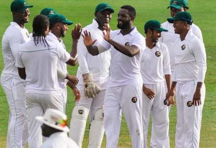 The Guyana Jaguars cricket team maintained their top of the table points standing following their outright win over a star-studded Barbados Pride team yesterday in their third round Cricket West Indies four day encounter. (Photo courtesy of CWI Media/ Kerrie Eversley of Brooks LaTouche Photography