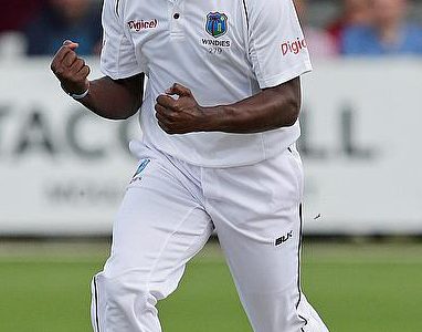 West Indies seamer Kemar Roach … believes the hosts can test England.
