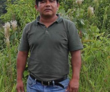 Daniel Santi, an indigenous Kichwa leader from the Sarayaku community in Ecuador, says indigenous people have been preserving the forest long before carbon trading programs, Dec. 7, 2018. Thomson Reuters Foundation/Kimberley Brown