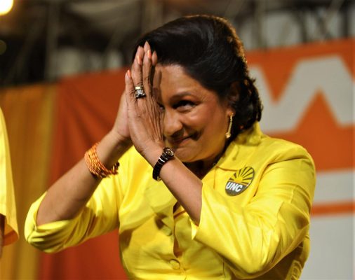 Opposition Leader Kamla Persad-Bissessar