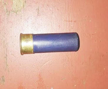 The 7.62×39 round of ammunition that was found.