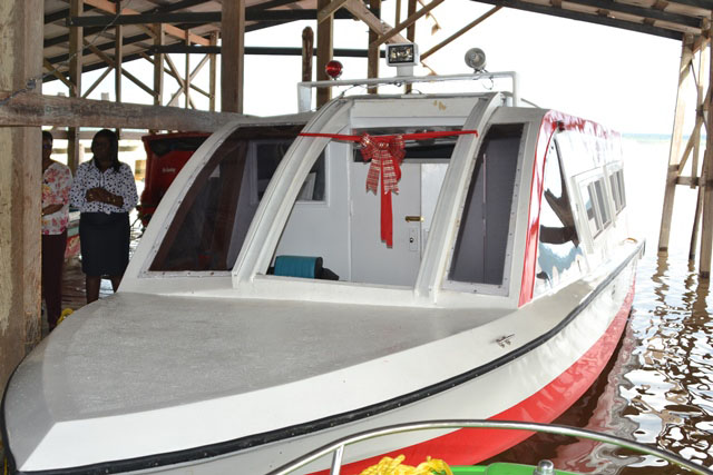 Bartica Gets Long Awaited Marine Ambulance Stabroek News