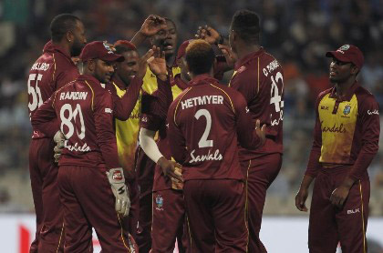 Reigning T20 World champions, West Indies.
