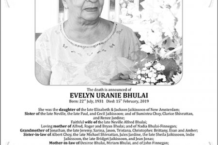 Evelyn Uranie Bhulai