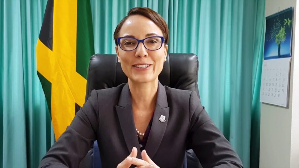 Jamaican Minister of Foreign Affairs and Foreign Trade Kamina Johnson Smith