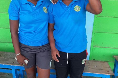 A partnership forged on and off the field Temica Wilson (left) and Akaze Thompson each scored centuries on Sunday in the same innings
