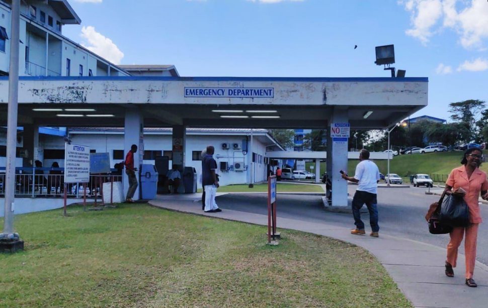 The Emergency Department of the San Fernando General Hospital. 