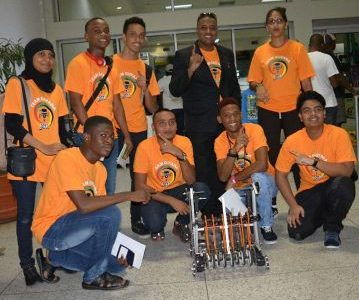 This rookie local Robotics team put Guyana ‘on the map’ by placing tenth at the 2017 first World Robotics Games