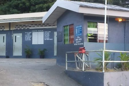 The entrance to one of the primary school in the Maracas/St Joseph area.