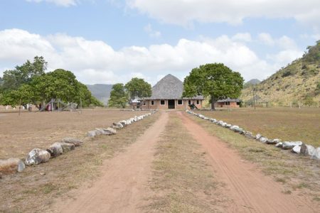 Toka scene: The church at Toka Village in the North Rupununi which was visited by government officials over the weekend in an outreach. (Department of Public Information photo)
