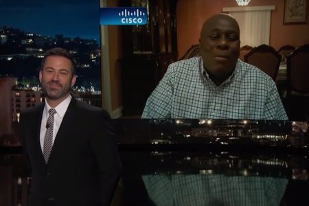 Jimmy Kimmel Talks to Jamaican Truck Driver/Lottery Winner