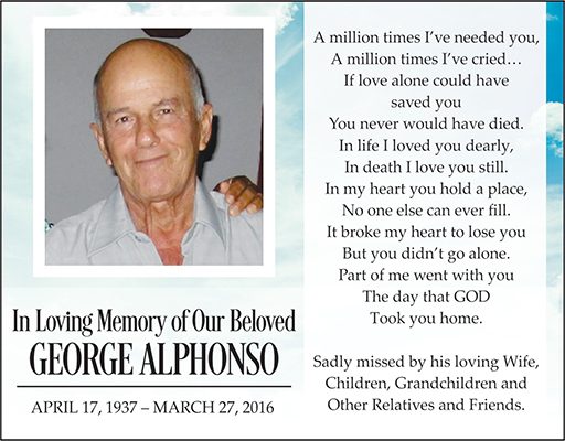  George Alphonso