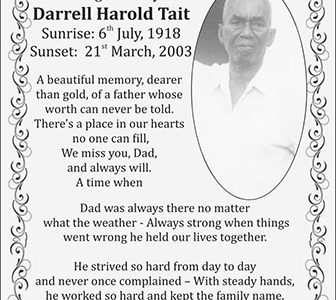 Darrell Harold Tait