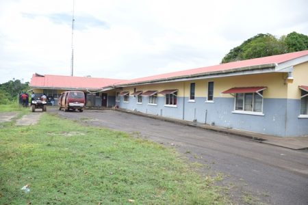 The Pakera District Hospital in Region One. (Department of Public Information photo)