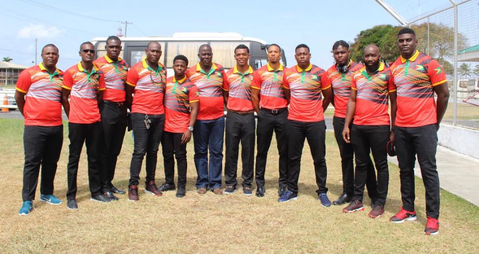 Guyana’s Volleyball and Rugby contingent are off to Argentina for the South American Beach Volleyball and Beach Rugby games (Royston Alkins photo)

