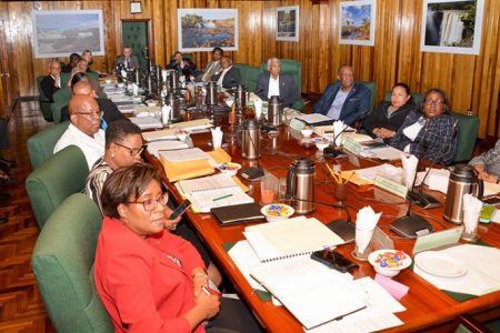 The Cabinet meeting today