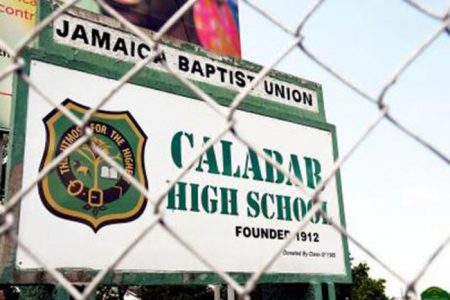 Calabar High School on Red Hills Road, St Andrew, Jamaica