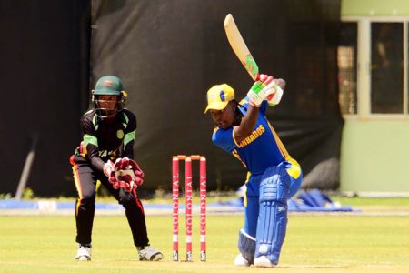 Deandra Dottin top scored with an unbeaten 75 to steer Barbados to victory.
