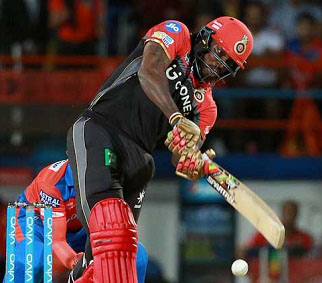 West Indies batting star Chris Gayle.