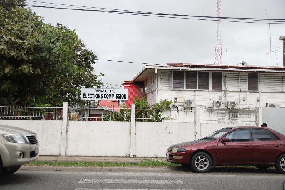 The Guyana Elections Commission’s headquarters on High Street, Kingston 