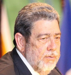 Chairman of CARICOM’s subcommittee on cricket, Prime Minister Dr Ralph Gonsalves. 