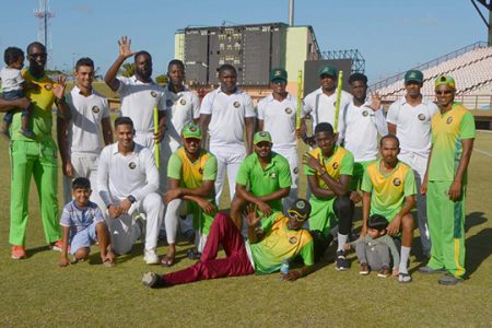 The Guyana Jaguars have one hand on their fifth consecutive title (Orlando Charles photo) 