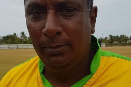 Guyana Women’s Head Coach, Bharat Mangru
